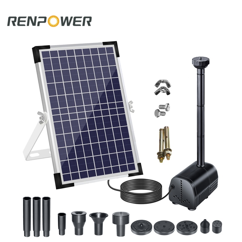10w solar dc output hardin fountain pump bird bath fountain outdoor high power solar fountain