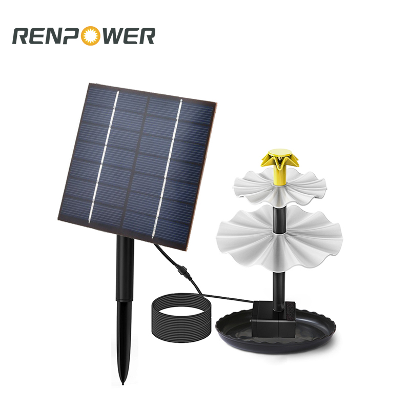 I -edit ang Direktang Supply Solar Water Pump Fountain, Pool Fountain, Rockery Fountain, Fish Tank Water Circulation