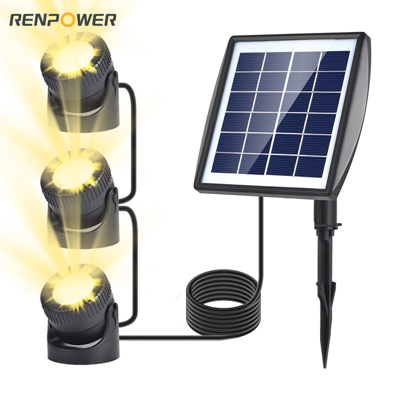 Solar pond light manu -manong solar sa ilalim ng tubig ilaw hardin ilaw pandekorasyon ilaw